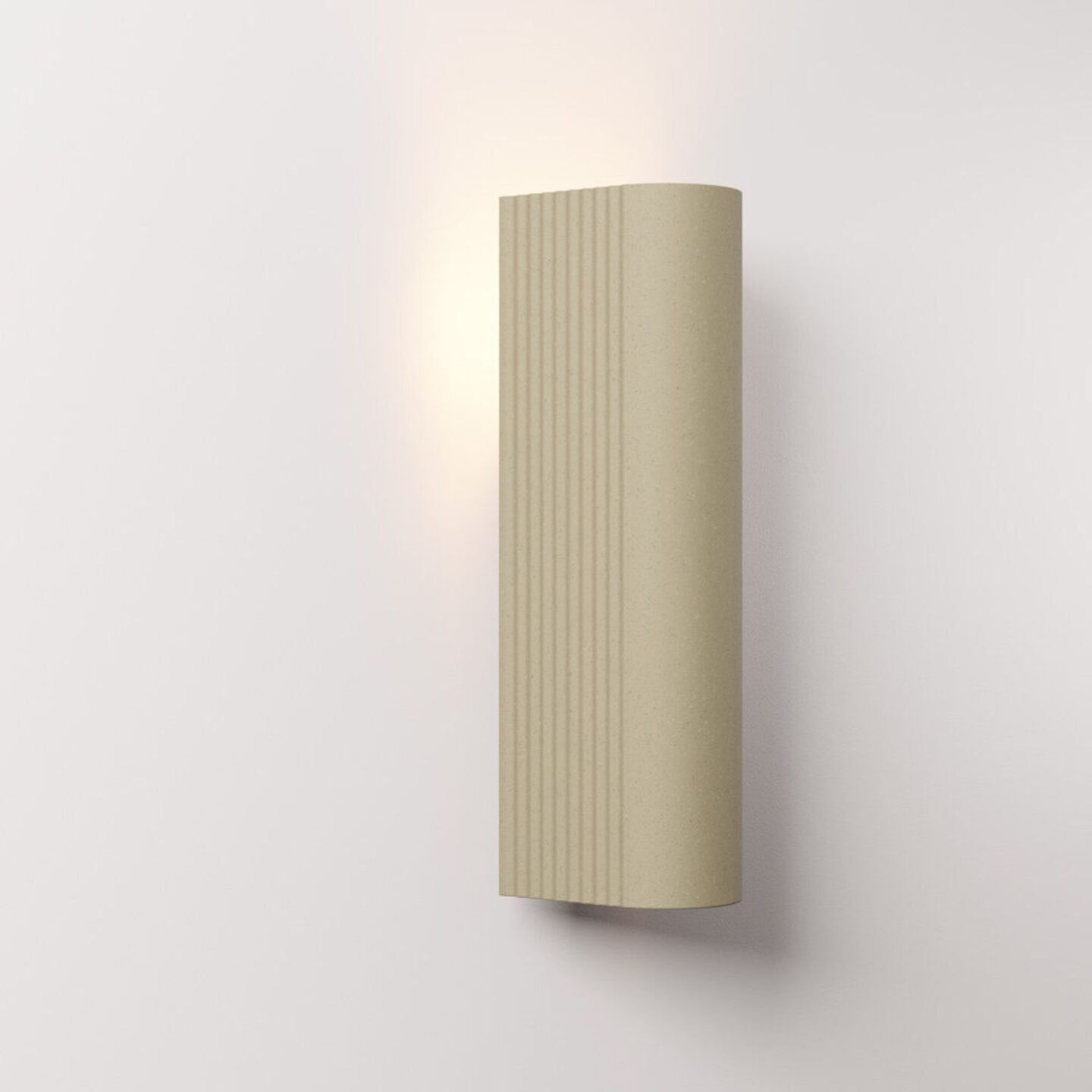 Tile Sconce Sand Speckle